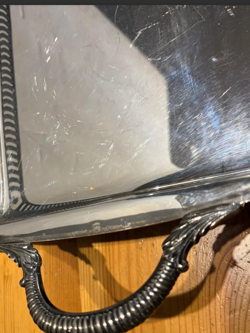Vintage Silver Plated Casserole Serving Tray